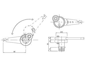 หัวฉีดสเปรย์กำจัดฟอง Kansaikako Defoaming GS-1 คุณภาพสูงสุด สำหรับลดฟองในถังบำบัดน้ำเสีย ผลิตในญี่ปุ่น ไม่มีการรับประกัน - Product Image 2