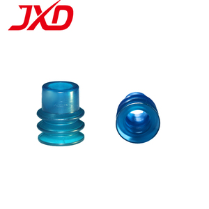 JXD FG18PVC-50 FG23PVC-50 SPB2-40-P Ventilador de silicone ondulado a vácuo de três camadas azul verde - Product Image 4