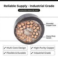 Câble flexible multiconducteur NSHTOU-J 24 fils 450/750V en cuivre nu pour grue portuaire à portique - Vente en gros