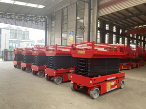 Piattaforma di Lavoro Aerea Elettrica a Forbice su Ruote da 6m, Capace di Decollo e Atterraggio Verticale e di Mobilità, Sollevamento a Forbice - Product Image 6