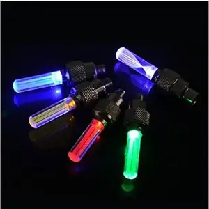 LED Flash Tyre Wheel Valve Light for Car Bike Bicycle Motorbicycle Energy Motion Sensors Flashing Mountain Road Bike Cycling