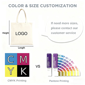 กระเป๋าผ้าฝ้ายพิมพ์โลโก้ตามสั่ง ลายการ์ตูน รักษ์โลก ใช้ซ้ำได้ มีหลายขนาดให้เลือก สำหรับใส่ของช้อปปิ้ง - Product Image 2