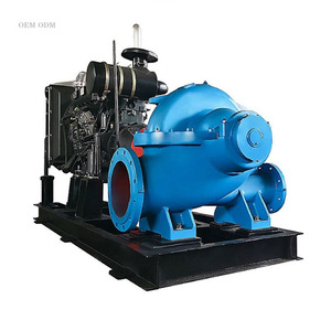 Pompe centrifuge à double aspiration à haut débit pour l'irrigation industrielle, pompe de transfert d'eau durable à performance efficace - Product Image 2