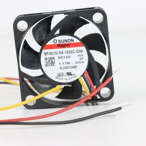 Ventilador Axial de Refrigeración SUNON MF40101VX-1000C-G99 Eléctrico 40x40x10mm 12VDC 87mA 1.17W 8500RPM 9.9CFM con Rodamiento de Vapor para Gabinetes e Inversores - Product Image 6