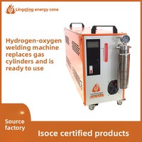 Nouvelle petite machine de soudage à fusion hydrogène-oxygène, acier inoxydable, or, argent, platine, usage domestique et commercial