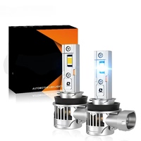 Ampoules de phares LED Jiuyutong Q58 Plug-Play avec ventilateur de refroidissement 10600LM, compatibilité universelle pour véhicules, 1 pièce (2 pièces/1 ensemble)