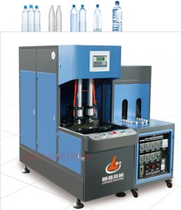 Half-Automatische Pet <span class=keywords><strong>Plastic</strong></span> Waterfles Stretch Blazen Maken <span class=keywords><strong>Machine</strong></span> Flesblazer Blaasgietmachine Voor Kleine Bedrijven - Product Image 2
