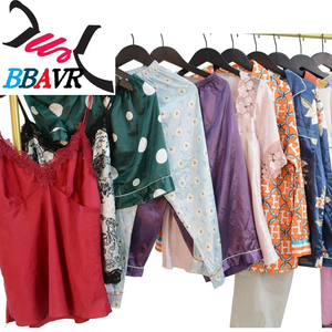 Camisón de seda de 19 momme, ropa usada en pacas, Miami, Florida, pacas de ropa de segunda mano de 100 kg - Product Image 6