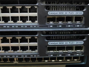 NOUVEAU Commutateur réseau empilable <span class=keywords><strong>Cisco</strong></span> WS-C3650-24PD-E 3650 48 ports PoE 2x10G Uplink Services <span class=keywords><strong>IP</strong></span> VLAN QoS SNMP - Product Image 5