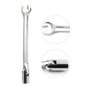 Clé flexible multifonction haute résistance Support OEM personnalisé en alliage et acier au carbone Une extrémité ouverte - Product Image 2