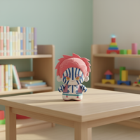 3 modèles de figurines de dessins animés d'anime japonais, porte-clés en peluche douce, Giyu Tomioka Akaza Iguro Obanai, pendentif de poupée, breloques pour sac