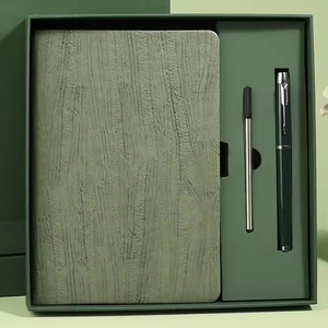 Eco Friendly Product 2026 a 5 PU <b>Notebook</b> Gift <b>Set</b> <b>Notebook</b> Metal <b>Pen</b> Refill Promotional Gift Items for Event With Logo - Product Image 6