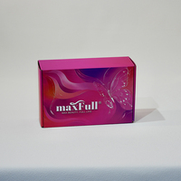Scatola Regalo in Cartone Ondulato Multifunzionale con Laminazione Opaca Personalizzata per Extension di Capelli, Vendita Calda