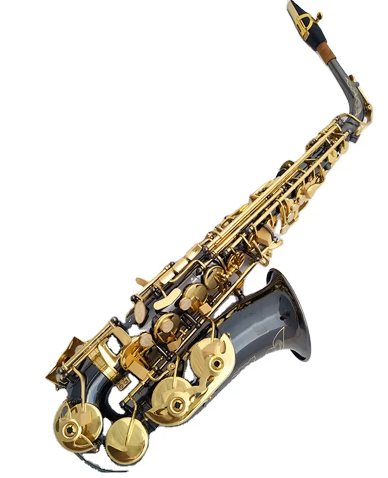 Weifang Rebon Eb Sleutel Black Nickle Plated Saxofoon