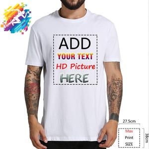 Camisetas de Manga Corta para Hombre, Tallas Grandes, 100% Algodón, Transpirables, con Estampado de Rayas e Impresión Digital - Product Image 2
