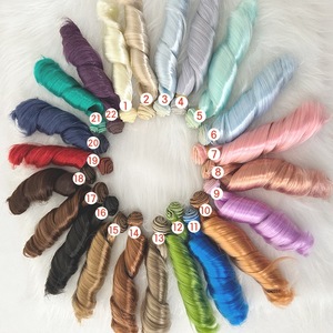 Yale BJD วิกผ้าฝ้าย<span class=keywords><strong>ต</strong></span>ุ๊กตานมไหมโรมันผมหยิก15ซม. สามารถเลียนแบบ<span class=keywords><strong>ผม</strong></span>ม้าน้ำได้ - Product Image 2