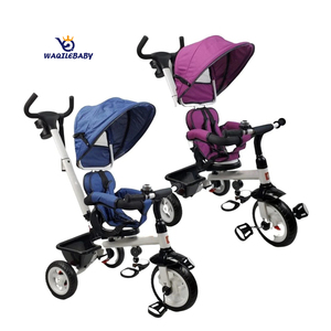 WQL cadeau pour enfants tricycles populaires vélo pour enfants variété de couleurs garçon bébé tricycle avec auvent - Product Image 5