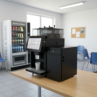Distributore Automatico di Caffè Commerciale LE330A OCS, Macinacaffè Integrato, 9 Bar, Controllo Preciso della Temperatura, Latte Fresco