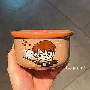Ensemble de 5 bols à riz en céramique <span class=keywords><strong>Harry</strong></span> <span class=keywords><strong>Potter</strong></span>, boîte cadeau, personnages de dessins animés mignons, bols en porcelaine, vaisselle pour yaourt et dessert - Product Image 6