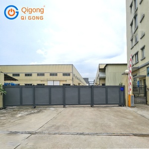 Qigong Factory Park Telescopic Section <strong>Sliding</strong> Door Automatic Electric <strong>Gate</strong> Overall Solution Straight Line Translation Segment - Product Image 4
