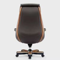 Chaise de bureau pivotante moderne de haute qualité, chaise de direction en cuir contemporaine pour les professionnels, les cadres, les PDG