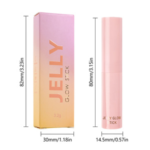 Baume lumineux d'hydratation léger <span class=keywords><strong>Illuminateur</strong></span> crémeux Dewy Shimmer Glow <span class=keywords><strong>Stick</strong></span> Maquillage Gelée Surligneur Bâton - Product Image 6