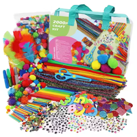 Fournitures d'artisanat pour enfants Kits de projets d'artisanat scolaire bricolage Cadeaux à base de papier Pièce Hobby Craft Projets d'art créatif pour les enfants