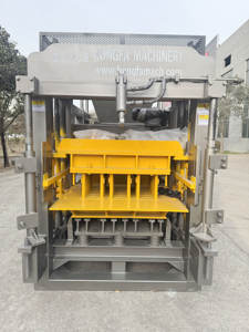 เครื่องอัดบล็อก QT6-15F ยี่ห้อ Hongfa พร้อมตัวแทนจำหน่ายในอินเดีย Westbangal รับผลิตอิฐขอบแข็งจากเถ้าลอยตามสั่ง - Product Image 3