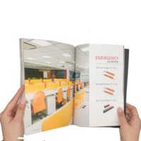 Direct usine protection de l'environnement, impression décalée personnalisée, impression de livres d'affaires, de brochures