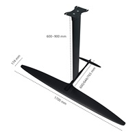 Vente chaude Unisexe Full Carbon Fiber Hydrofoil Stand-Up Paddle Board Logo personnalisé Numéro de modèle Feuille pour Sports nautiques Surf