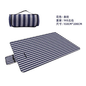 Manta de Picnic de Estilo Étnico, de Poliéster y Algodón, Gruesa, Impermeable, Portátil, para Acampar al Aire Libre, Rectangular, de Colores Mixtos - Product Image 5