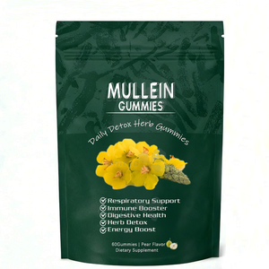 Bonbons Gélifiés Végétaliens Personnalisés au Logo Privé à Base de Molène pour Renforcer l'Immunité et la Santé Respiratoire - Product Image 1