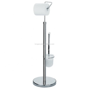 Soporte de acero inoxidable cepillo de baño <span class=keywords><strong>y</strong></span> titular de rollo de papel - Product Image 1