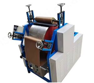 Adjustable Speed Large Roller Semi-Circular <b>Laminator</b> Hydraulic Drill Leather Pumping <b>Machine</b> Heating for Leather Leather - Product Image 3