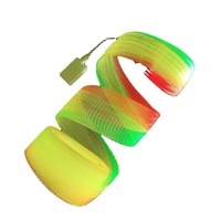 Kits d'éclairage LED à fibre optique rechargeables en maille 0,75 mm 105 pièces, plafond en filet coloré pour robes de rave, indice de protection IP65, intensité variable, IRC 85