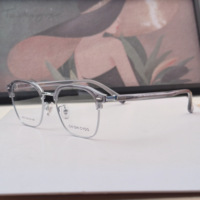 Nuevas gafas de moda con montura neutra, estilo viral de internet, decoración empresarial, versátiles para cualquier forma de rostro, modelo 9027