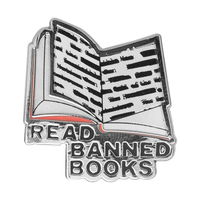 Ensemble de broches en émail à thème de livre littéraire et livre personnalisé, broches de livre magique, boule magique, rouleau de papier, Badges de revers de lecture