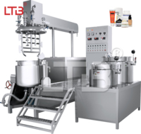 Mélangeur d'émulsifiant à double enveloppe chauffant à grande vitesse 500L pour la fabrication de beurre corporel et de soins de la peau