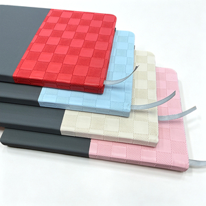 <span class=keywords><strong>Quaderno</strong></span> A5 Personalizzato con Copertina Rigida in Pelle PU, 100 Fogli a <span class=keywords><strong>Quadretti</strong></span>, Diario con Etichetta Personalizzata - Product Image 3