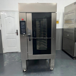 Four rotatif professionnel en acier inoxydable à 10 plateaux à un prix raisonnable avec source d'alimentation au gaz - Product Image 5