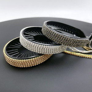 Jiris Nouvelle Pince à Cheveux <span class=keywords><strong>Banane</strong></span> en <span class=keywords><strong>Métal</strong></span> Ornée de Strass, Pince à Cheveux pour Fille avec Pompon, <span class=keywords><strong>Boucle</strong></span> de Queue de Cheval, Accessoires Cheveux Coréens Multi-usages - Product Image 6