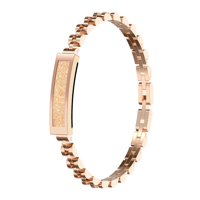 Health Alerts Smart Jewelry Bracelet ECG Fall Detection APP Titanium Alloy Factory Sales Fitness Tracker CE RoHS Smart Bracelet