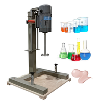 Disperseur de laboratoire haute vitesse de petite capacité, mélangeur de laboratoire pour la recherche en cosmétiques, revêtements, encres et matériaux chimiques