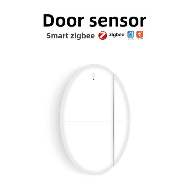 Professional ZigBee Tuya & Smart Life Reed Switch & Hall Effect Magnetic Alarm Smart Door/Window Security Sensor
