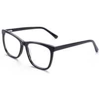 Elan Optical RD26043 Meilleure Vente Monture de Lunettes Classique Rectangulaire Ronde Unisexe en Acétate Écologique à Monture Complète