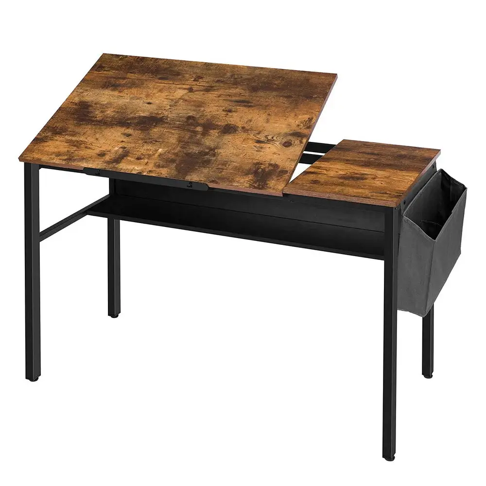 NBHY estable práctico estudio pintura dibujo mesa de dibujo plegable inclinable ordenador Escritorio de oficina con bolsa de almacenamiento