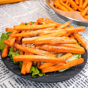 Frites de patates douces pré-frites en vrac pour friteuse à air, collation de légumes surgelés croustillants et sains - Product Image 6