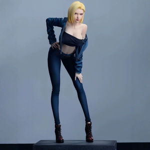 <strong>Dragons</strong> <strong>Balls</strong> Super Saiyan <strong>Android</strong> <strong>18</strong> Anime Merchandise Action Figure Cartoon Character Desktop Ornament Toy Gift - Product Image 3