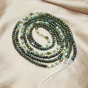 Nouvelles Perles de Taille en Gros, Perles de Taille en Cristal, Perles Coquillages Colorées, Chaîne de Corps Sexy à Lacets - Product Image 3