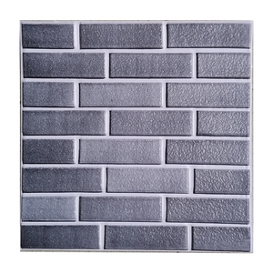 Autocollant mural en PVC thermoformé 3D, imitation brique, ignifuge, auto-adhésif, imperméable, pour crédence, vente en gros - Product Image 2